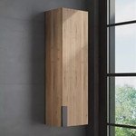 Тумба подвесная с раковиной Comforty Кёльн 75 см, дуб тёмный фото 3