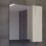 Тумба подвесная с раковиной Comforty Бонн 75 см, дуб дымчатый фото 2