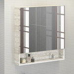 Тумба подвесная с раковиной Comforty Никосия 80П 80 см, дуб белый фото 2