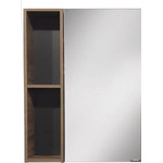 Пенал подвесной Comforty Штутгарт 40 см, дуб тёмно-коричневый фото 3