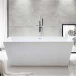 Ванна отдельностоящая Abber AB9224-1.5 150x80 см, Размер - мм: 1500х800 фото 