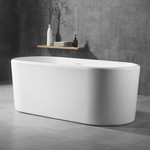 Ванна отдельностоящая Abber AB9272-1.7 170x70 см, Размер - мм: 1700х700 фото 