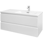 Тумба подвесная с раковиной Jacob Delafon Madeleine 100 см R EB2055-J5, белый фото 