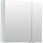 Тумба подвесная с раковиной Aquanet Порто 70 см 241747, белый фото 2