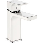 Смеситель для раковины E.C.A. Tiera 104808989EX, белый/хром фото 