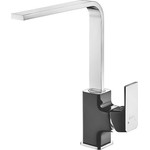 Смеситель для кухни E.C.A. Tiera 103518123EX, черный/хром фото 