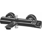 Смеситель для ванны E.C.A. Myra 104502470EX, черный фото 