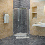 Душевое ограждение RGW HO-51 90х90 см 03065199-11 (стекло 8 мм), хром/прозрачное фото 