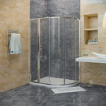 Душевое ограждение RGW HO-61 90х120 см 03066192-11 (стекло 8 мм), хром/прозрачное фото 