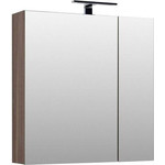 Пенал подвесной Aquanet Нью-Йорк 35 см 203956, орех фото 7