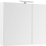 Пенал подвесной Aquanet Йорк 35 см 202095, белый фото 9