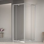 Душевое ограждение RGW PA-38 80х80 см 06083888-11, хром/прозрачное фото 