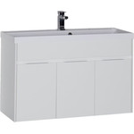 Пенал подвесной Aquanet Латина 35 см 179606, белый фото 6