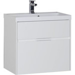 Пенал подвесной Aquanet Латина 35 см 179606, белый фото 4