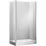 Душевое ограждение Aquanet Alfa NAA1131 150x80 см, хром/прозрачное фото 