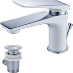 Смеситель для ванны Lemark Allegro LM5914CW, хром/белый фото 2