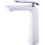 Смеситель для кухни Lemark Melange LM4905CW, хром/белый фото 4