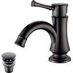 Смеситель для раковины Lemark Peretto LM6306RB, черная бронза фото 