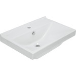 Раковина врезная на столешницу Sanita Luxe Fest WB.FN/Fest/60-C/WHT.G/S1 60 см фото 