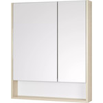 Тумба подвесная с раковиной Акватон Сканди 70 см 1A2518K0SDB20, белый/дуб верона фото 2