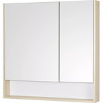 Тумба подвесная с раковиной Акватон Сканди 90 см 1A2519K0SDB20, белый/дуб верона фото 2