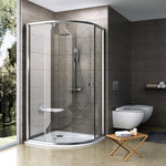 Душевое ограждение Ravak Pivot PSKK3 90 см 37677U00Z1 сатин/прозрачное фото 