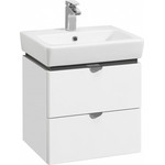 Тумба подвесная с раковиной Акватон Скай 60 см 1A2382K1SY010 фото 