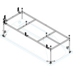 Ванна акриловая Cezares Eco 150x70 см ECO-150-70-41, Размер - мм: 1500х700 фото 3