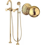 Смеситель для ванны Cezares APHRODITE-VDP-03/24-M, золото, Цвет производителя: золото фото 