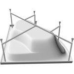 Ванна акриловая Kolpa-San Royal 130x130 см, Размер - мм: 1300х1300 фото 2