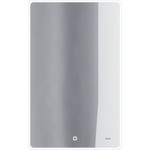 Пенал универсальный Dreja Slim 30 см 99.0505, бетон/белый глянцевый фото 3