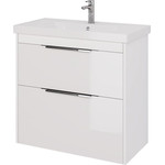 Пенал подвесной Dreja Prime 35 см 99.9303, белый глянец фото 6