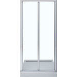 Душевая дверь Aquanet Alfa NAA6422 100 см, хром/прозрачное фото 