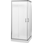 Душевое ограждение Aquanet Alfa Cube NAA1142 90x90 см, хром/прозрачное фото 