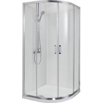 Душевое ограждение Aquanet Alfa NAA2142 90 см, хром/прозрачное фото 