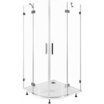 Душевое ограждение Aquanet Beta NWD2242 100 см, хром/прозрачное фото 