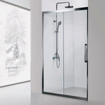Душевая дверь Aquanet Delta NPE6121 120 см (стекло 8 мм), хром/прозрачное фото 