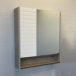 Пенал подвесной Comforty Клеон 40 см, дуб дымчатый фото 3