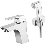 Смеситель для раковины с лейкой для биде Lemark Unit LM4516C фото 