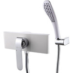 Смеситель для кухни Lemark Melange LM4905CW, хром/белый фото 5