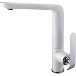 Смеситель для кухни Lemark Melange LM4905CW, хром/белый фото 