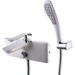 Смеситель для кухни Lemark Melange LM4905CW, хром/белый фото 3