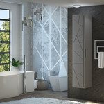 Пенал подвесной Opadiris Луиджи 35 см, универсальный, серый матовый фото 