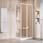 Душевое ограждение Ravak Supernova SRV2-S+SRV2-S-75x75 см 14V301O211 белый/pearl фото 