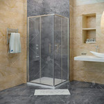 Душевое ограждение RGW HO-31 100х100 см 03063100-11 (стекло 8 мм), хром/прозрачное фото 