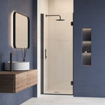 Душевая дверь RGW HO-011B 60 см 350601106-14 (стекло 8 мм), черный/прозрачное фото 