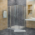 Душевое ограждение RGW HO-511 130х130 см 030651133-11 (стекло 8 мм), хром/прозрачное фото 