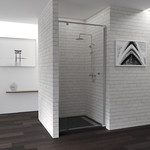 Душевая дверь RGW PA-02 70 см 04080207-11, хром/прозрачное фото 