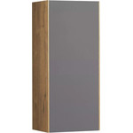 Тумба подвесная с раковиной Акватон Сохо 75 см 1A258101AJA00, графит/дуб веллингтон фото 3