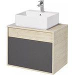 Зеркало Акватон Лофт Урбан 65 см 1A254102LQX50, дуб орегон фото 2